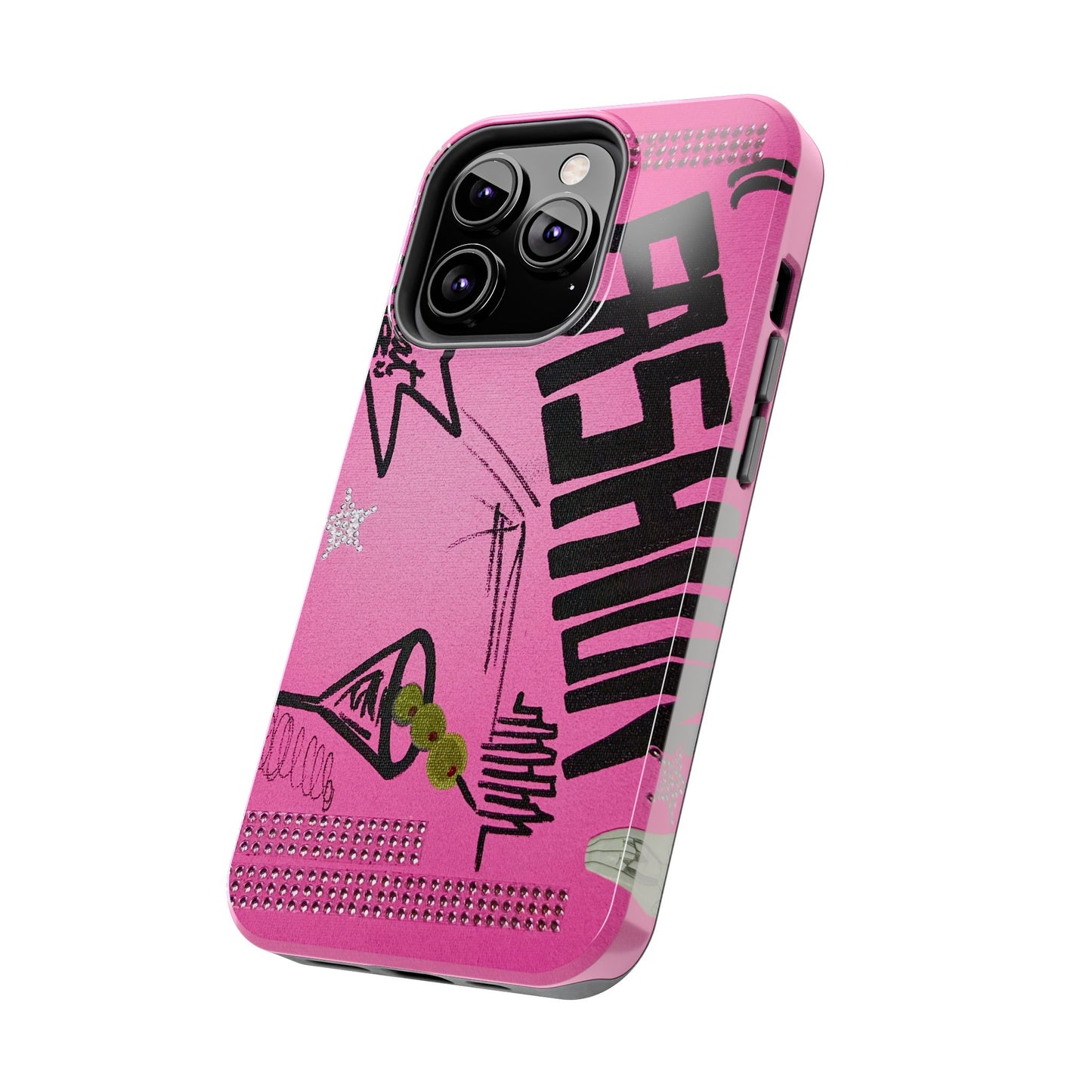 "high fashion pt. 2" airbrush iPhone case