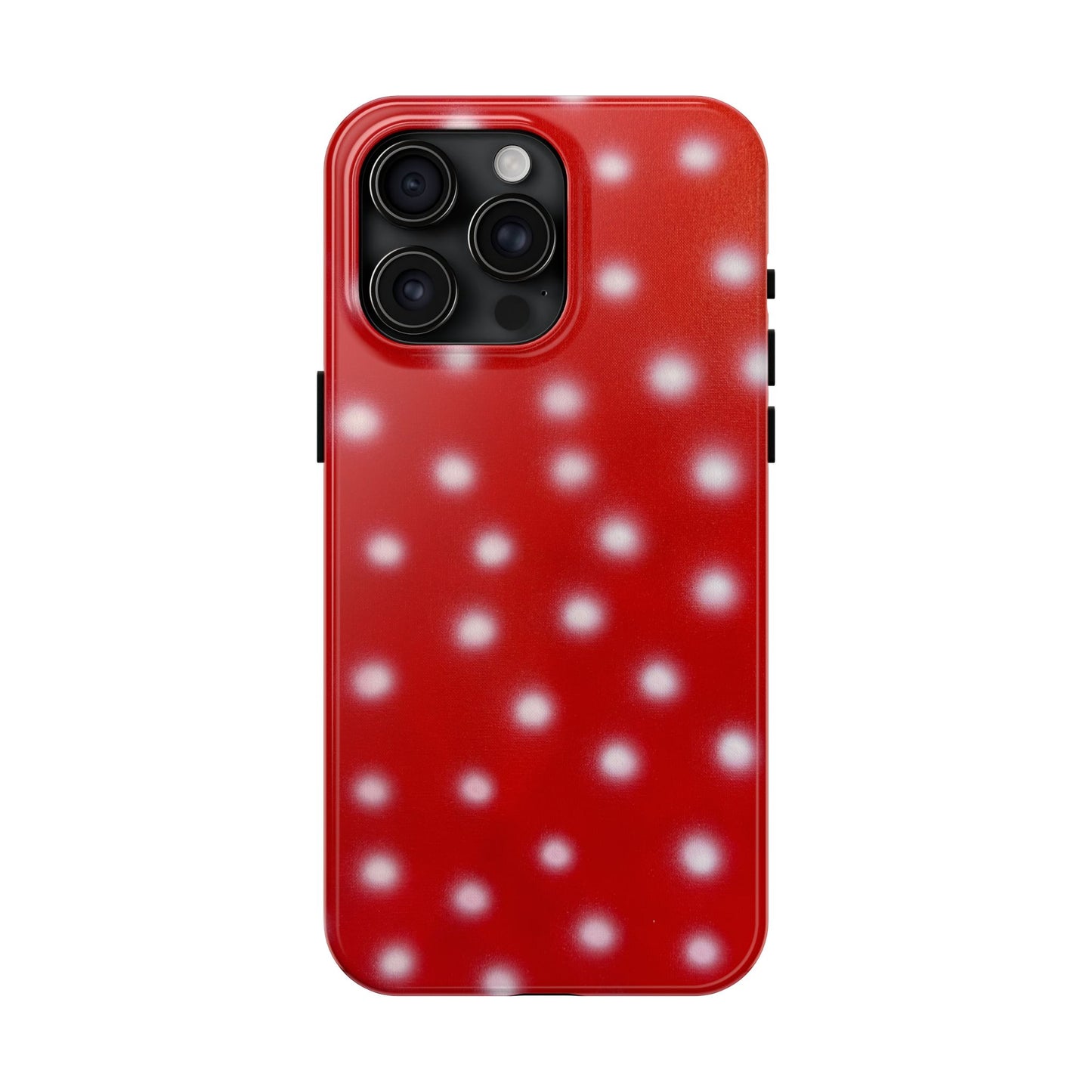"cherry crush polka dot" airbrush iPhone case
