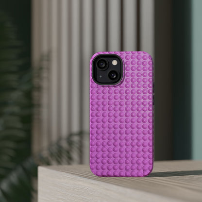 MagSafe "pink studs" airbrush iPhone case