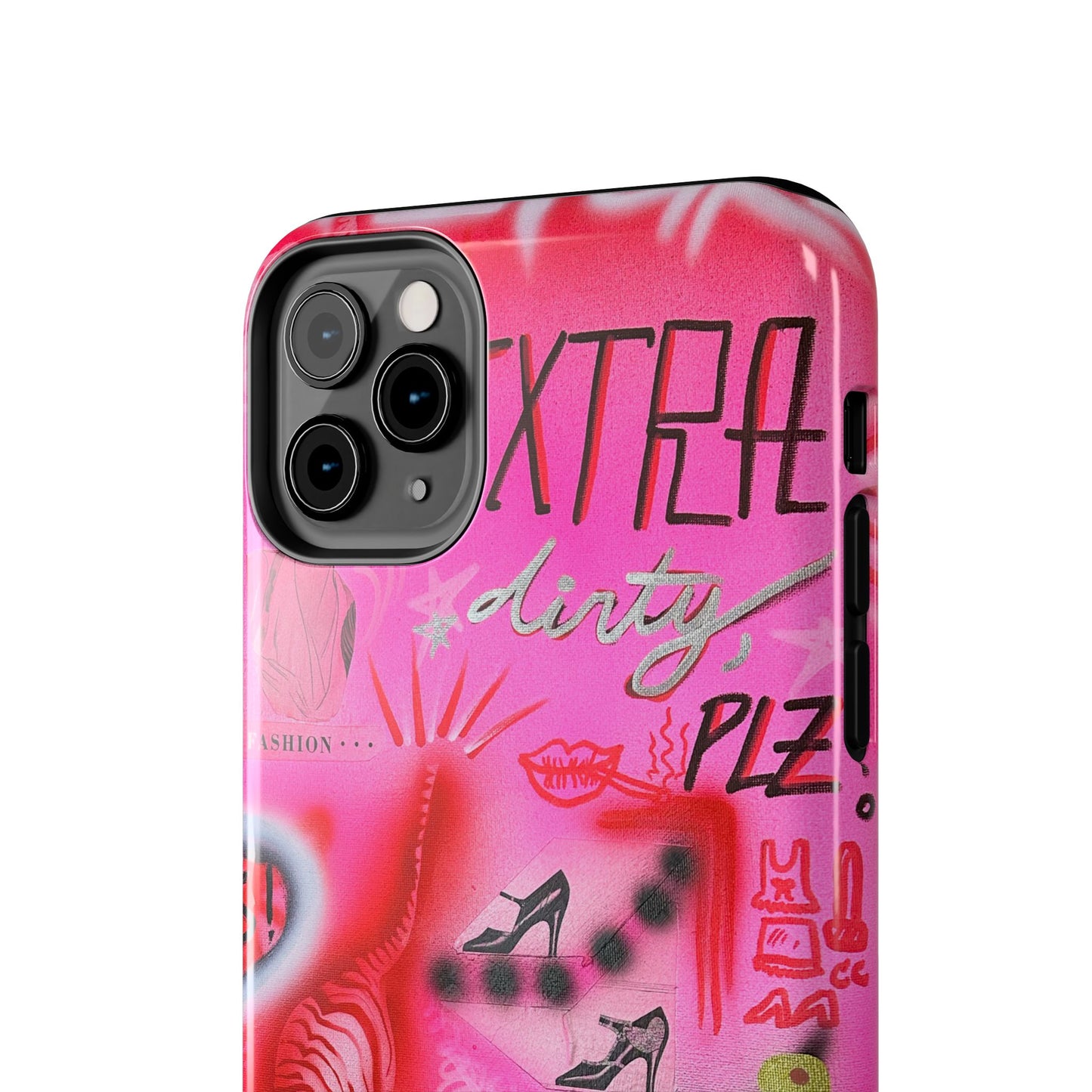 "extra dirty, plz!" airbrush iPhone case