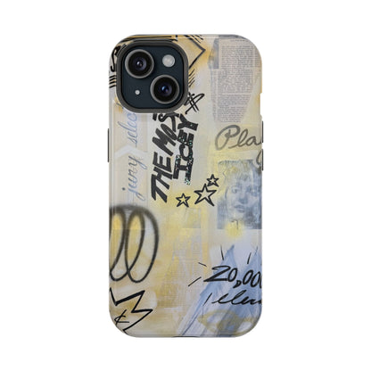 MagSafe "golden glacier" airbrush iPhone case