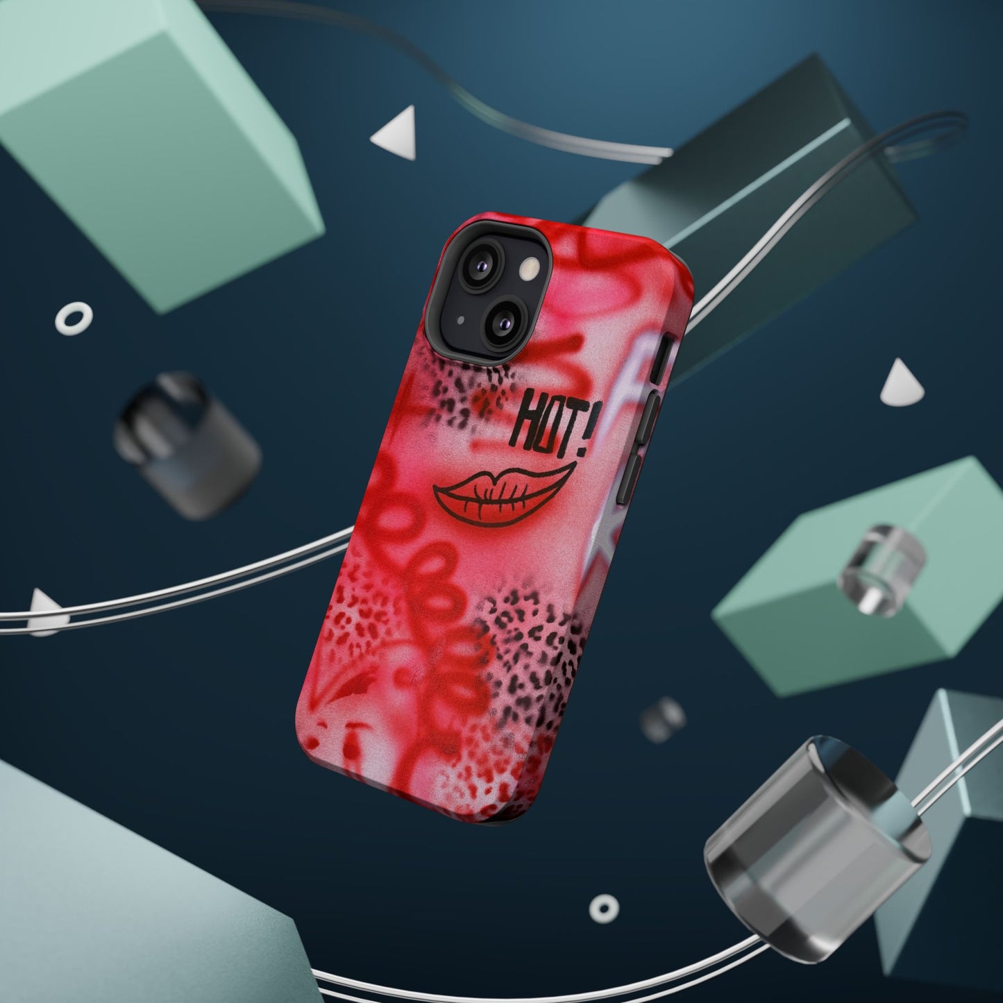 MagSafe "HOT!" airbrush iPhone case
