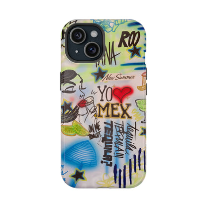 MagSafe "salted lime" airbrush iPhone case
