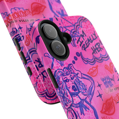 "really "HER!" airbrush iPhone case