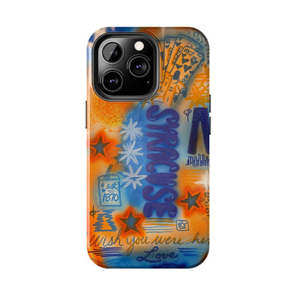 "syracuse" airbrush iPhone case