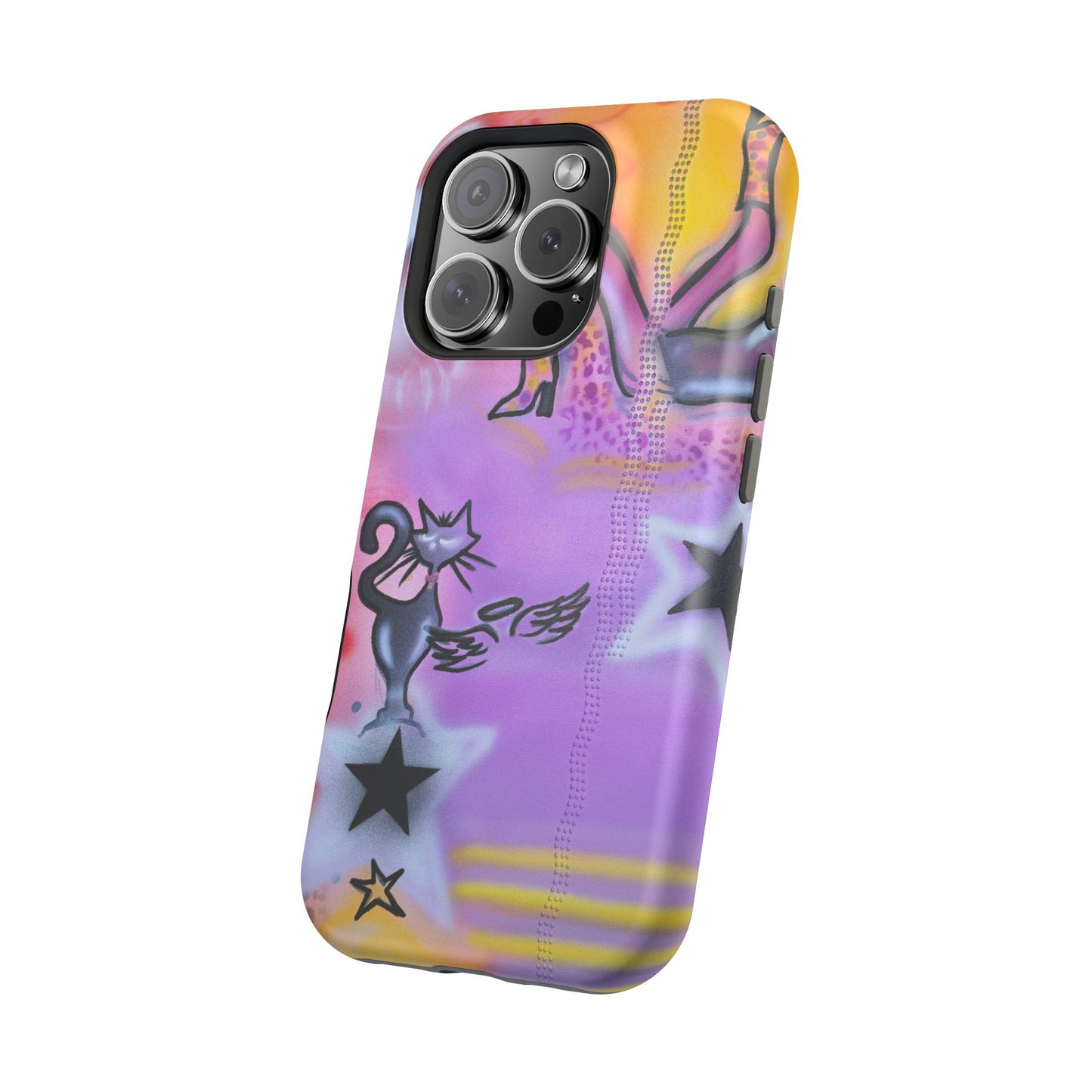 MagSafe @mayacain airbrush iPhone case