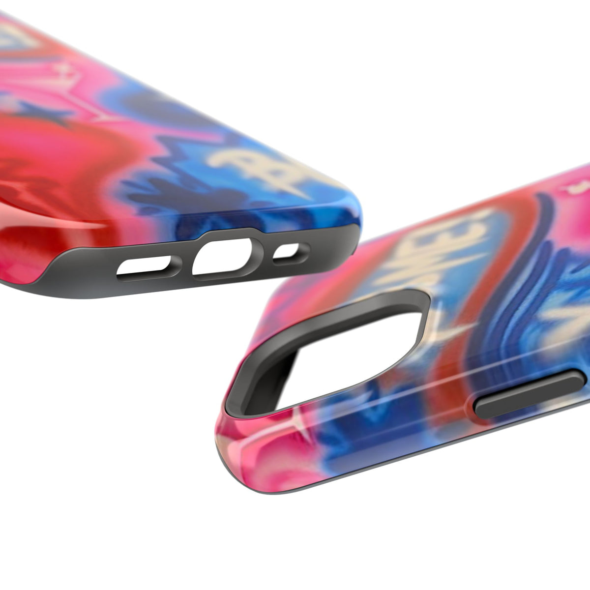 MagSafe "kiss me pt. 2" Airbrush iPhone Hülle