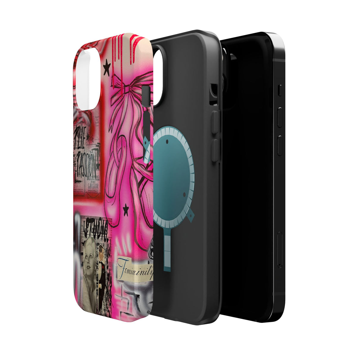 MagSafe "plié passion" airbrush iPhone case