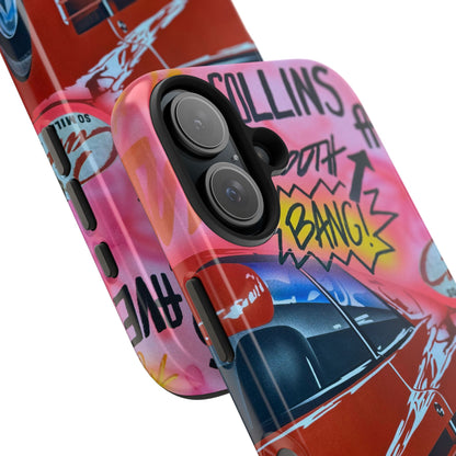 "miami momentos" airbrush iPhone case