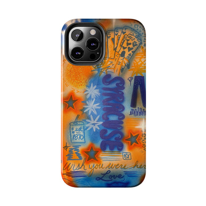 "syracuse" airbrush iPhone case