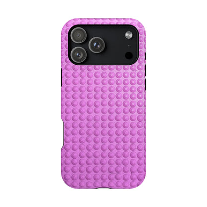 MagSafe "pink studs" airbrush iPhone case