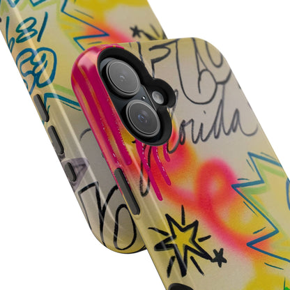 MagSafe "ferocious florida" airbrush iPhone case