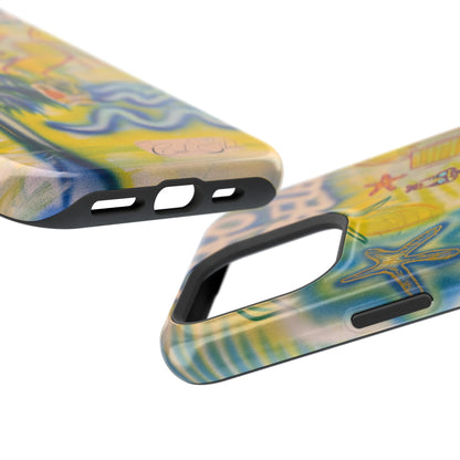 MagSafe "ciao bella" airbrush iPhone case