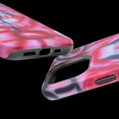 MagSafe "be happy, go lucky" Airbrush-iPhone-Hülle