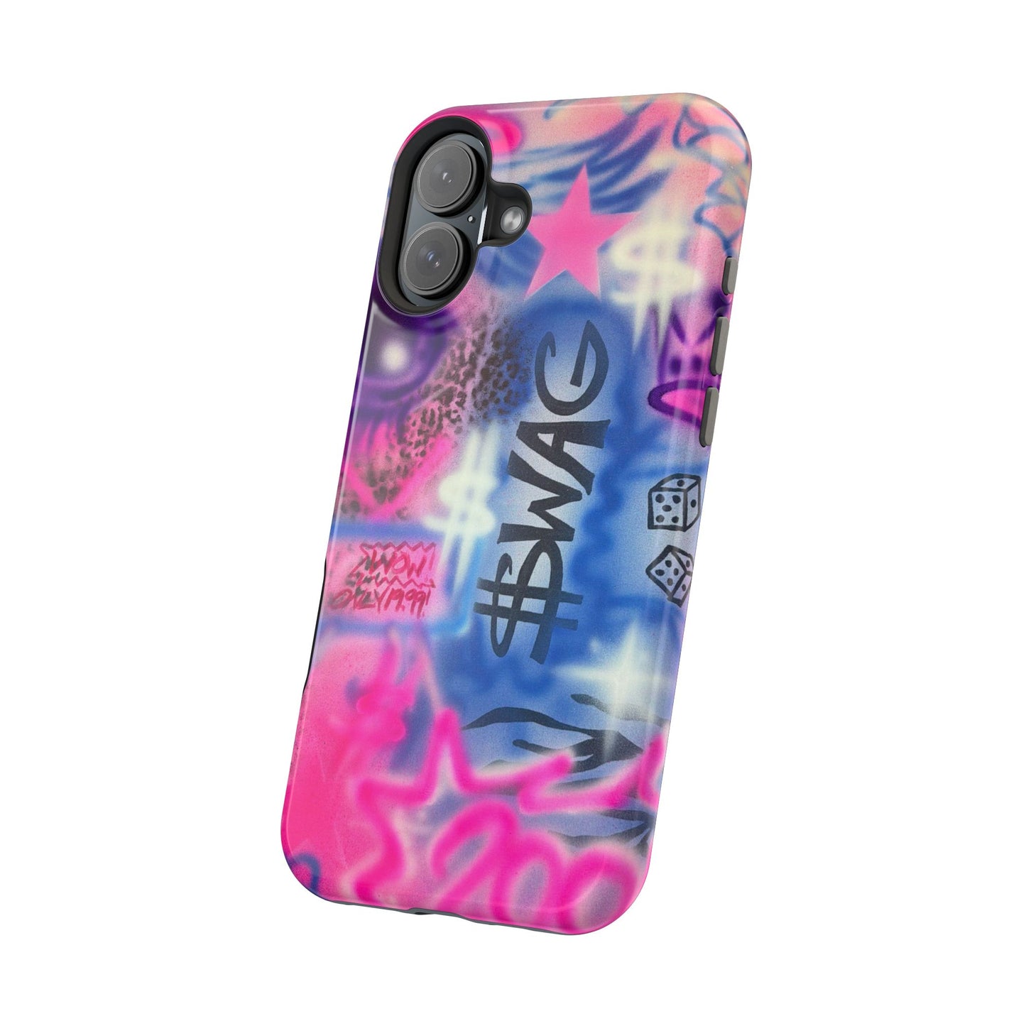 MagSafe "$wag" airbrush iPhone case