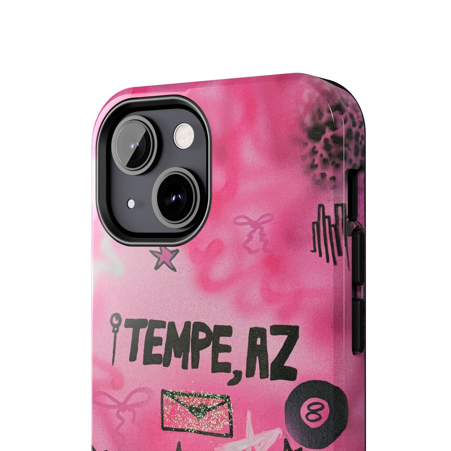 "tempe, az pt. 2" airbrush iPhone case