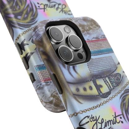 MagSafe "indio, ca" airbrush iPhone case