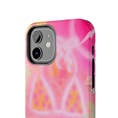 "yellow polka dot bikini" airbrush iPhone case