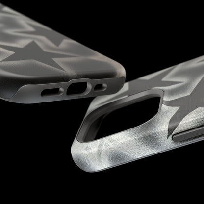 MagSafe "chrome stars" airbrush iPhone case