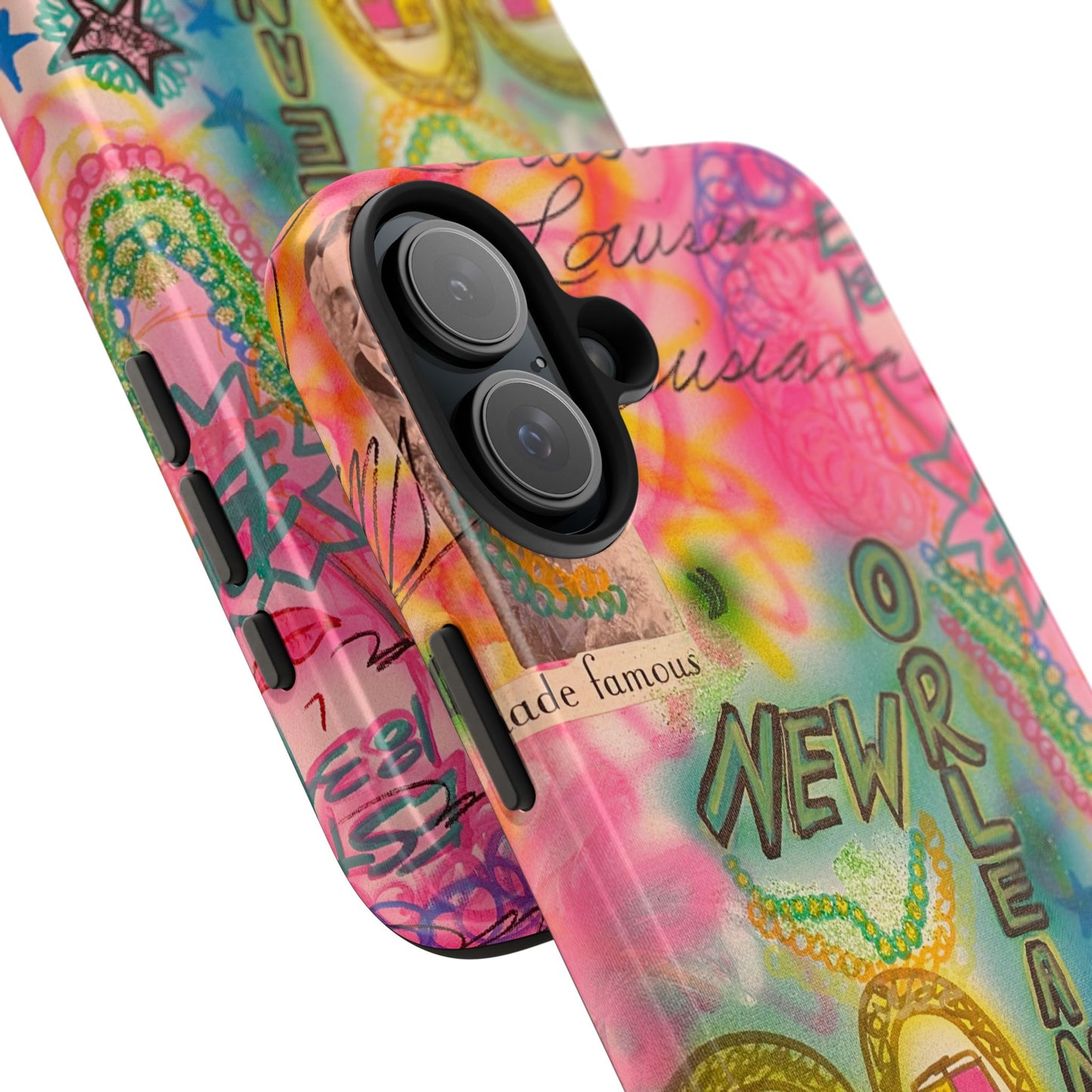 "new orleans, la" airbrush iPhone case
