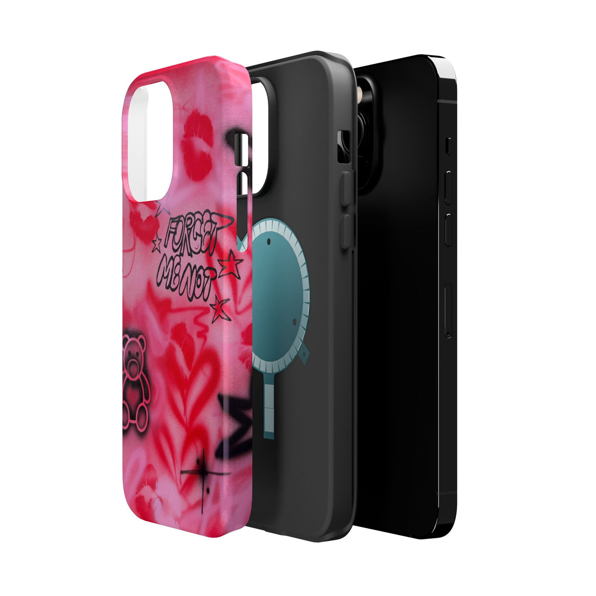 MagSafe @asualphaphi custom airbrush iPhone case
