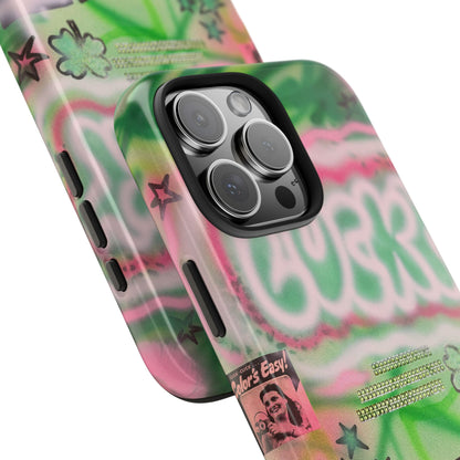 "so lucky" airbrush iPhone case