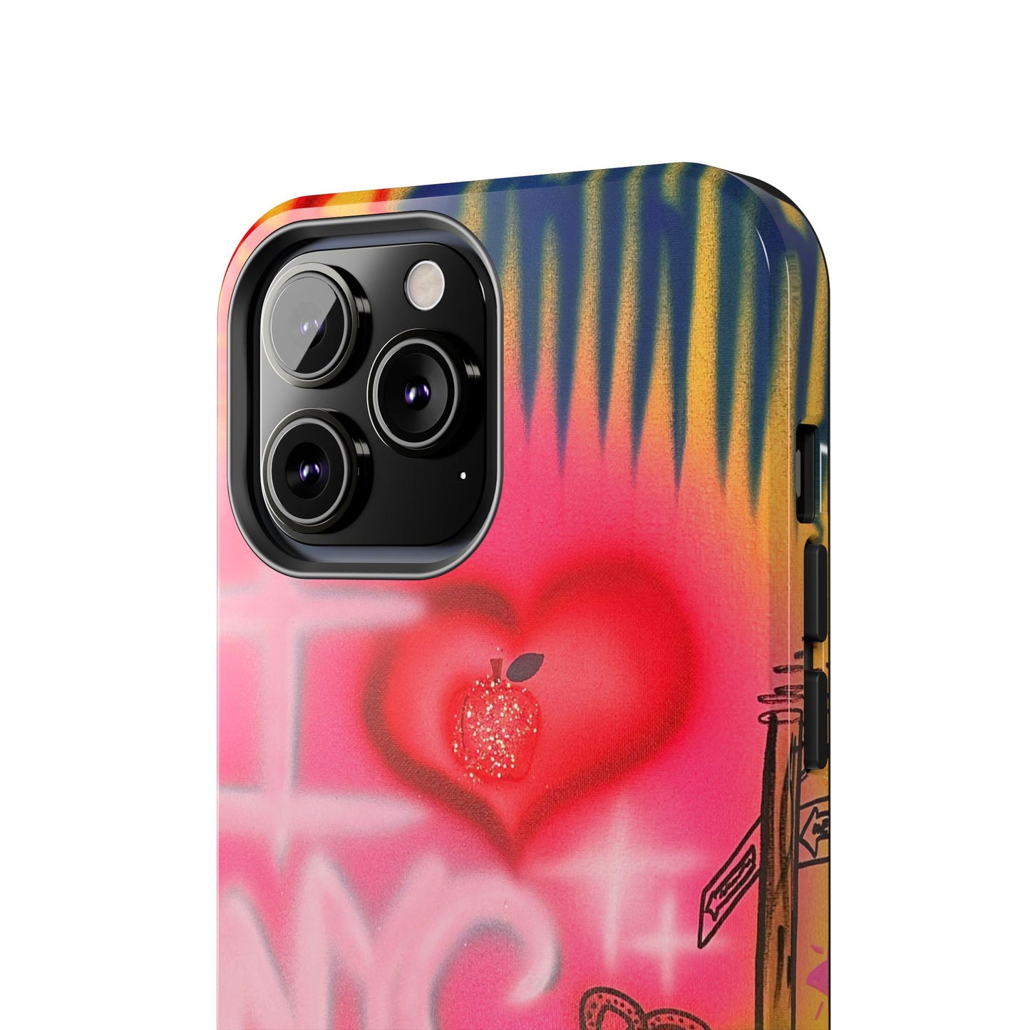"in the city" airbrush iPhone case