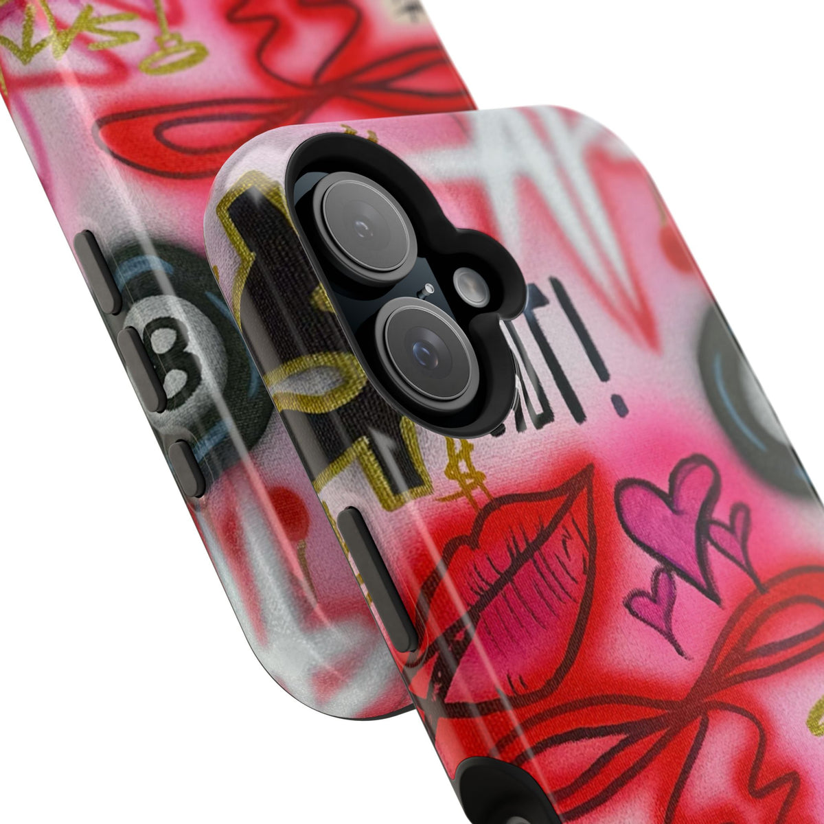 MagSafe "IT girl" airbrush iPhone case