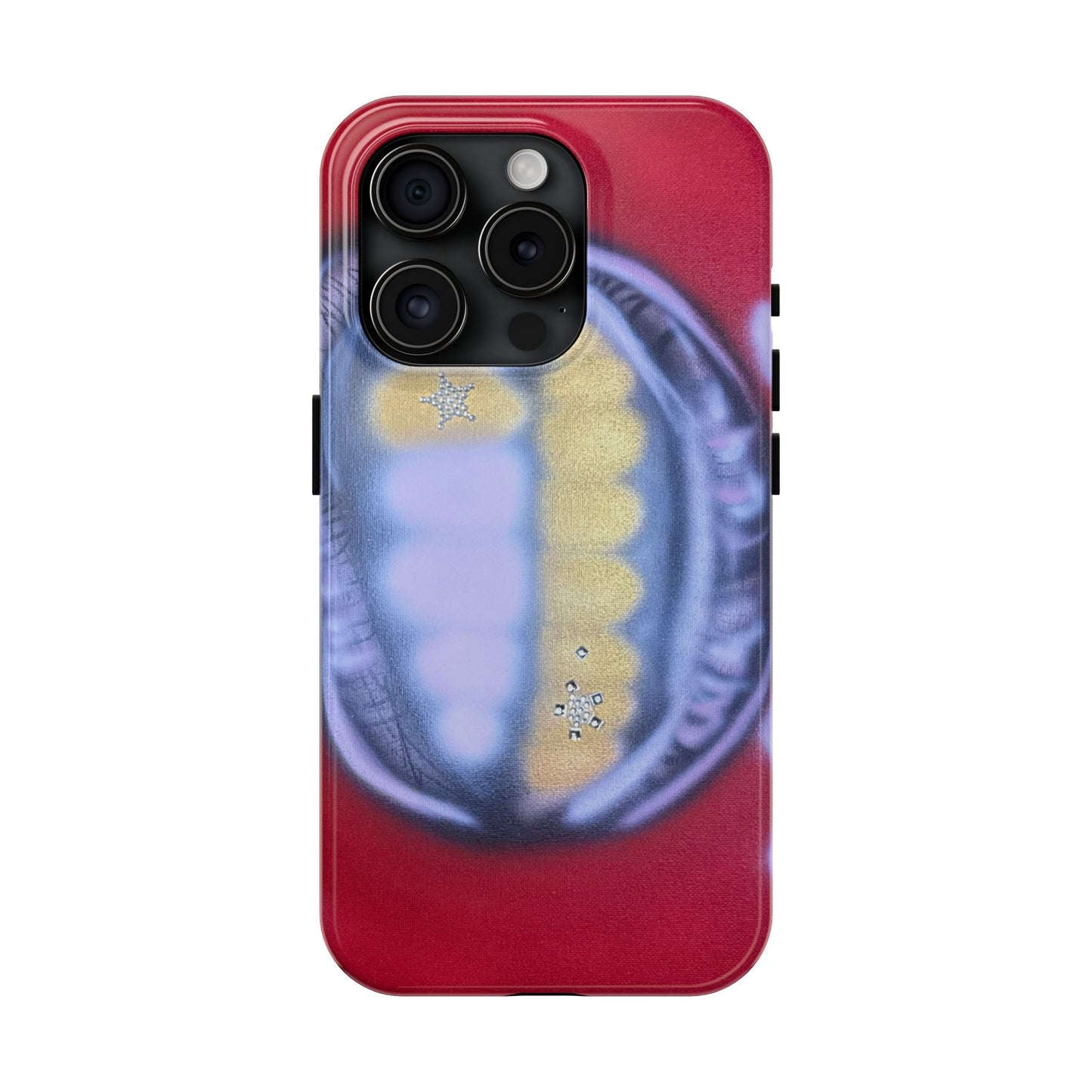 "bite me bling" airbrush iPhone case