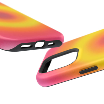MagSafe "Pink Lemonade Aura" Airbrush iPhone Case