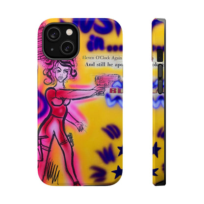 MagSafe „Spiraling Thoughts“ Airbrush iPhone Hülle
