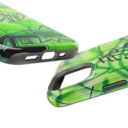 MagSafe "east lansing, mi" airbrush iPhone case