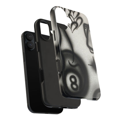 "hidden ace" airbrush iPhone case