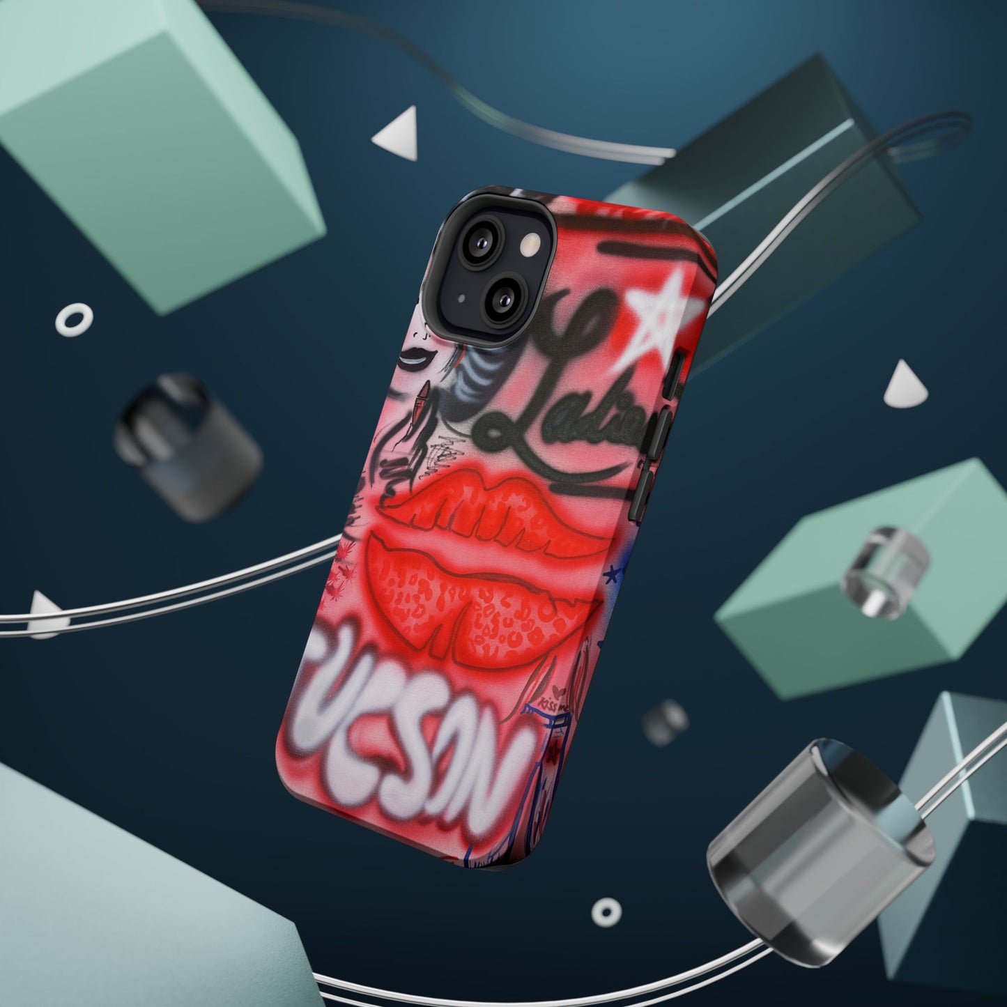 MagSafe "tucson, az" airbrush iPhone case