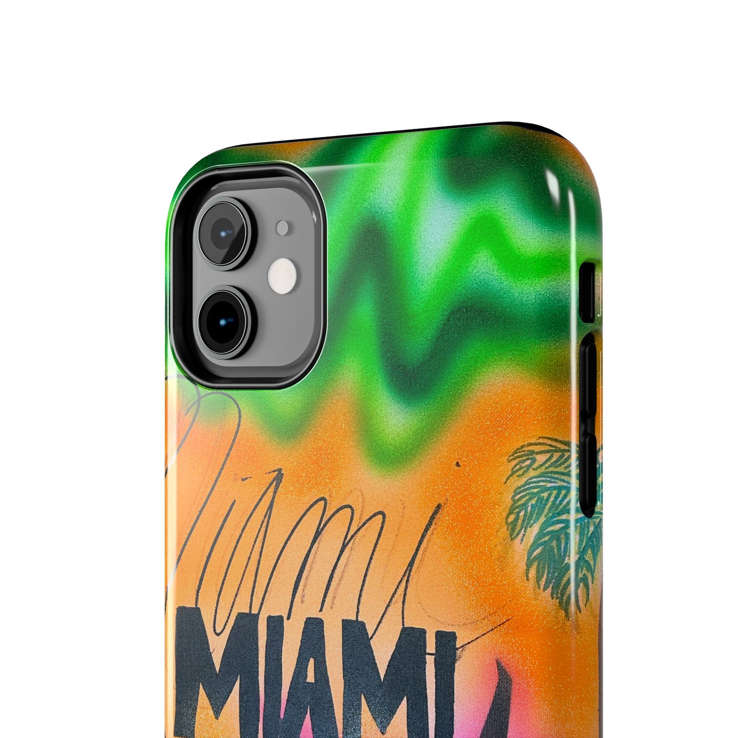 "miami, fl" airbrush iPhone case