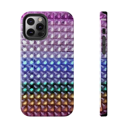 "multicolor studs" airbrush iPhone case