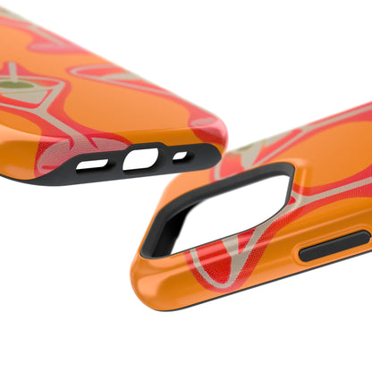 MagSafe "geschüttelt, nicht gerührt" Airbrush iPhone Hülle