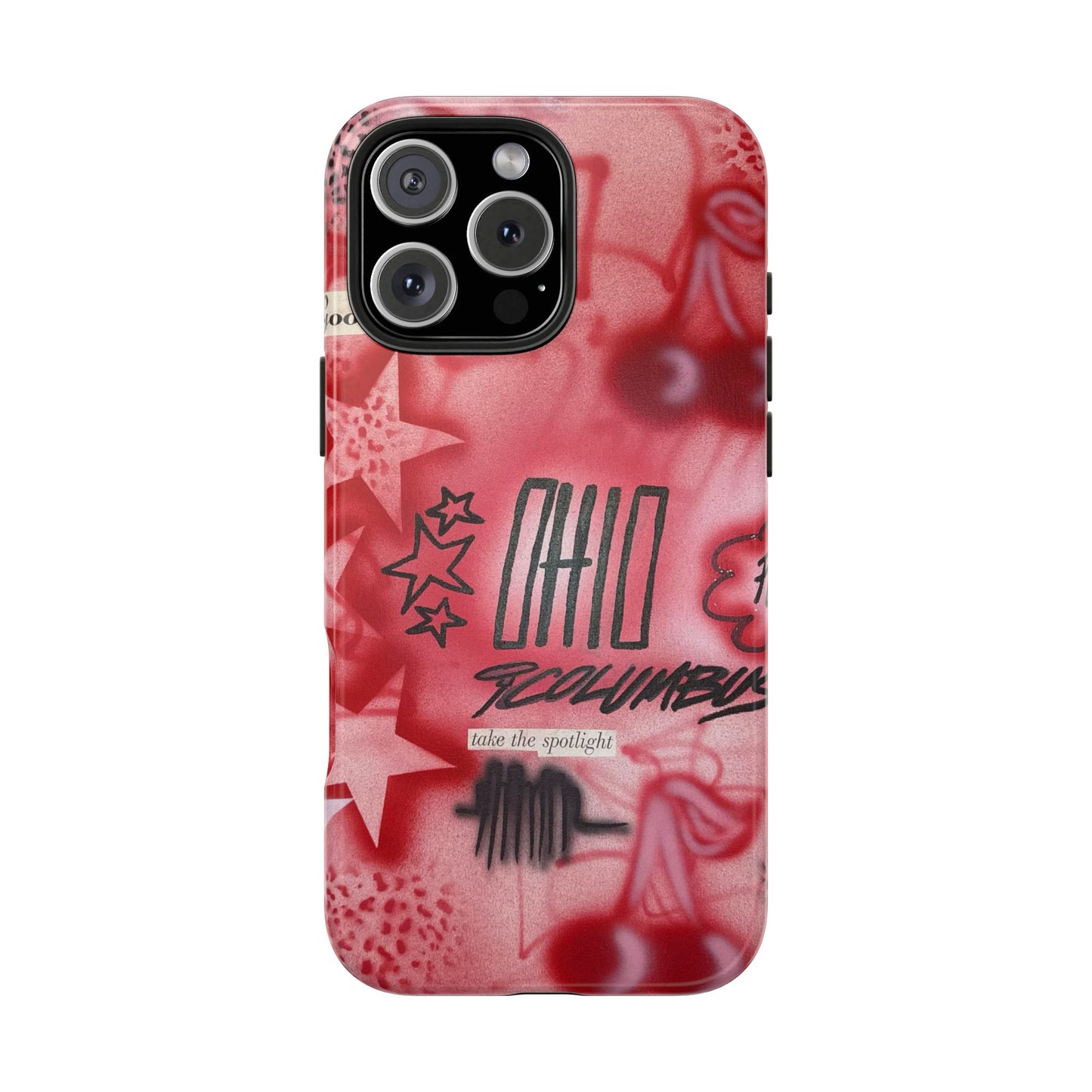 "columbus, ohio" airbrush iPhone case