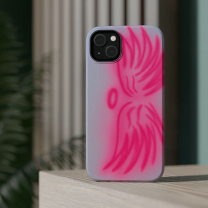 MagSafe "angel wings" airbrush iPhone case