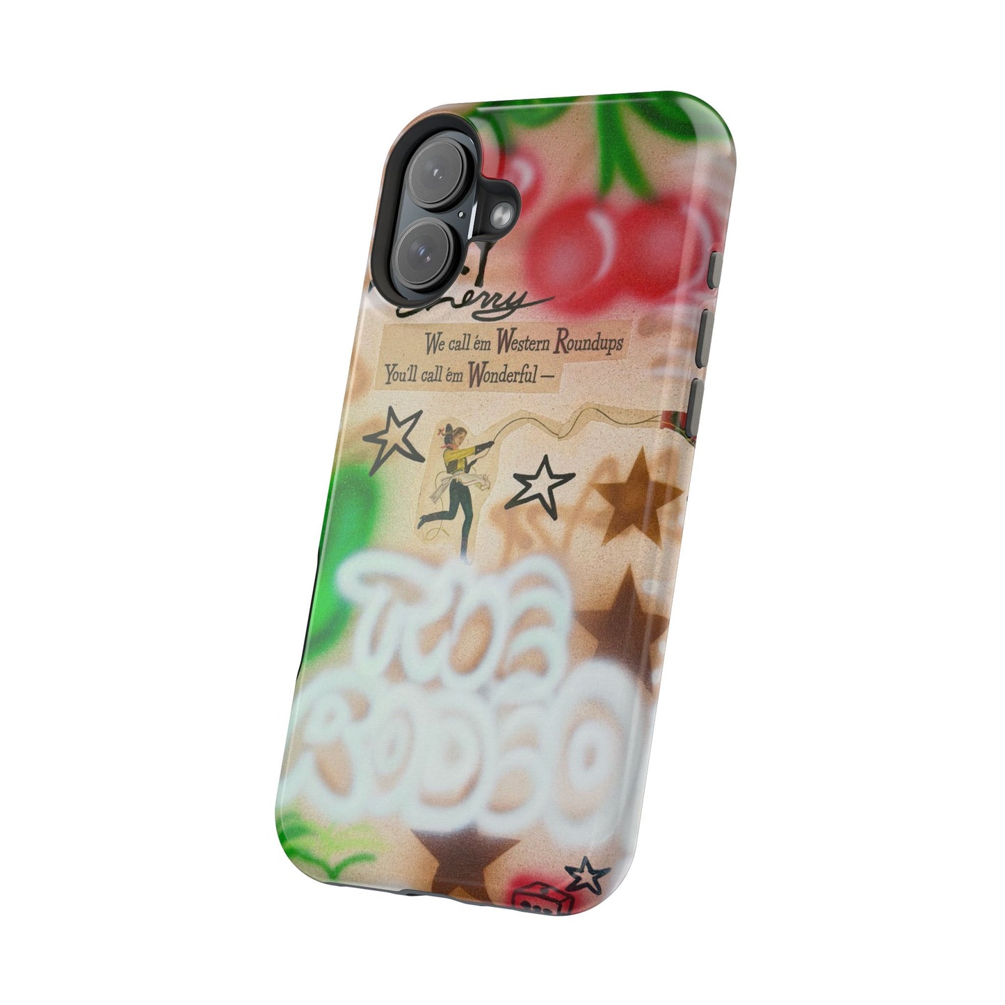 MagSafe "the rodeo" airbrush iPhone case