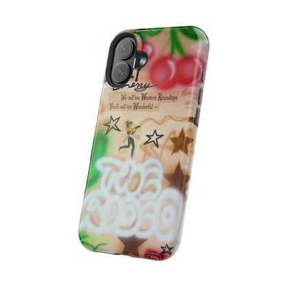 MagSafe "the rodeo" airbrush iPhone case