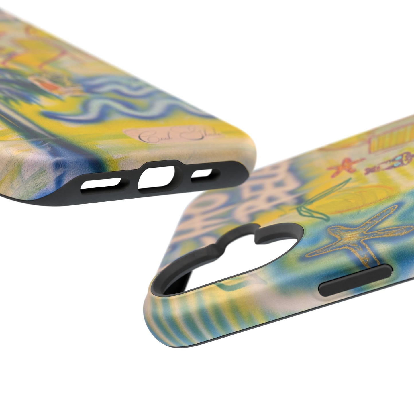 MagSafe "ciao bella" airbrush iPhone case
