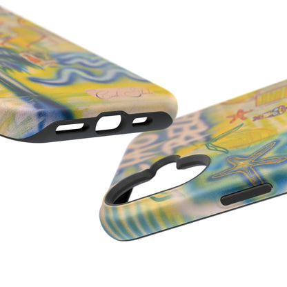 MagSafe "ciao bella" airbrush iPhone case