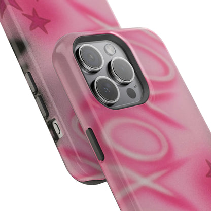 MagSafe "perfectly pink" airbrush iPhone case