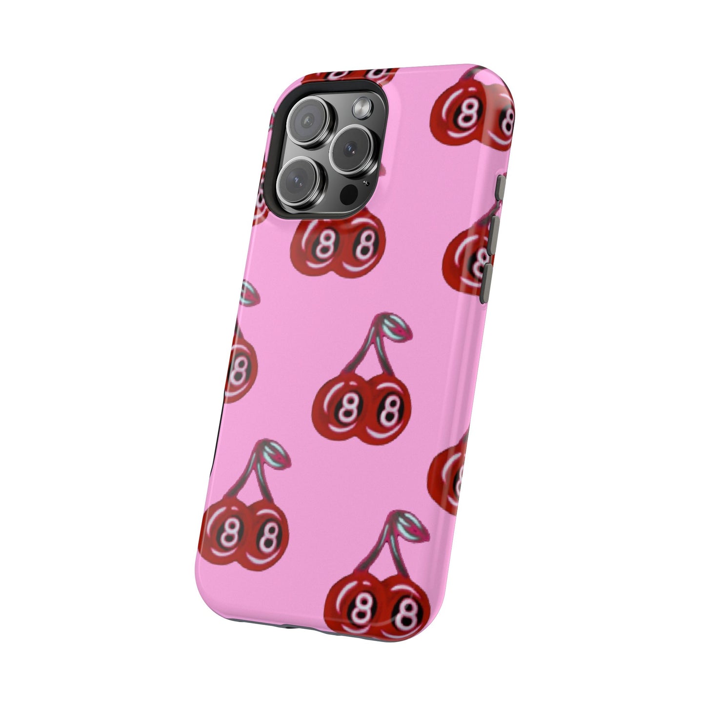 MagSafe "cami cherry pink" Airbrush iPhone Hülle