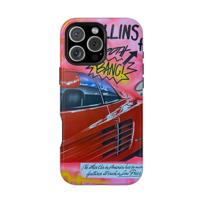 MagSafe "miami momentos" airbrush iPhone case