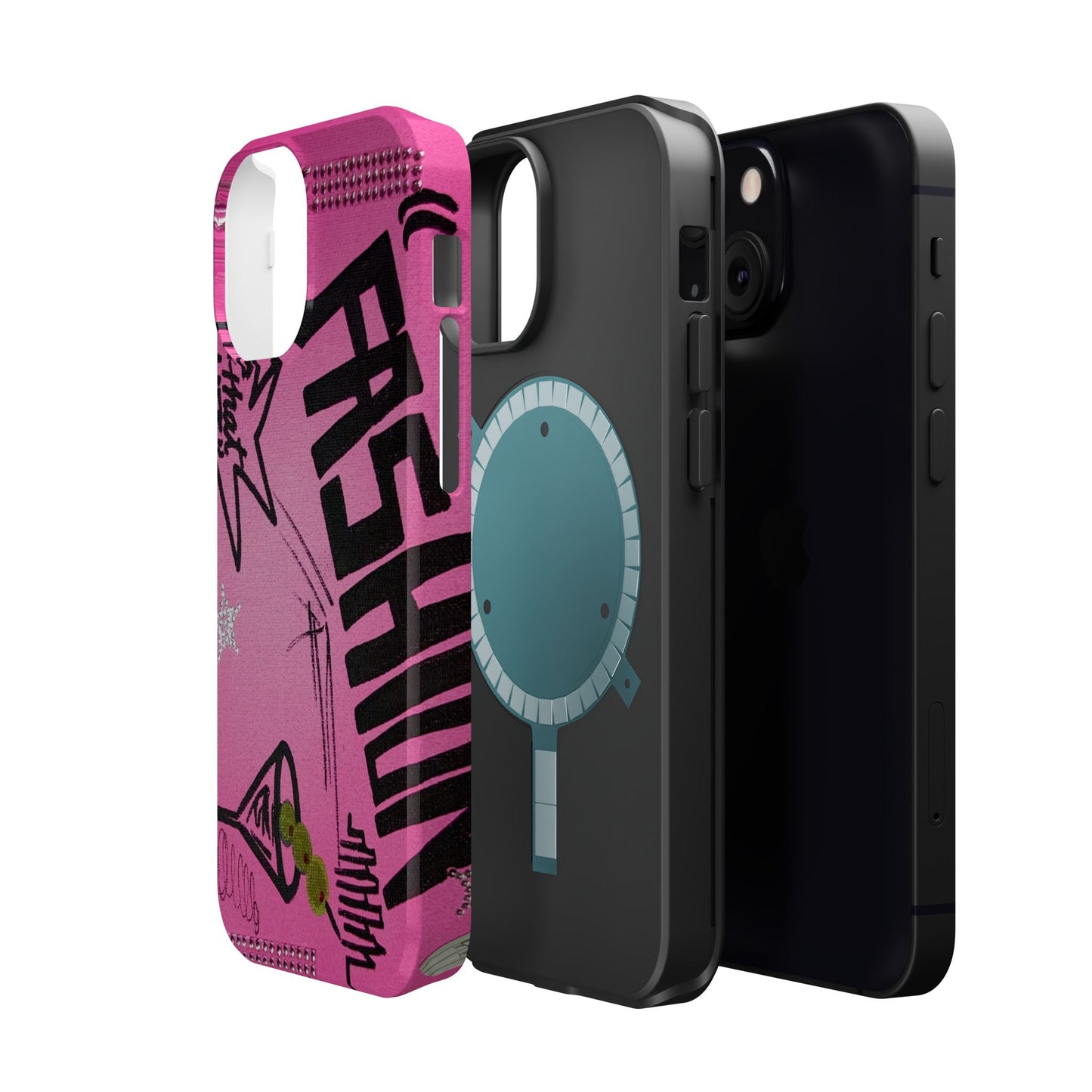 MagSafe "high fashion pt. 2" airbrush iPhone case