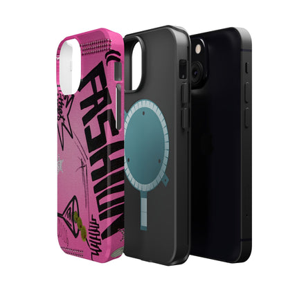 MagSafe "high fashion pt. 2" airbrush iPhone case