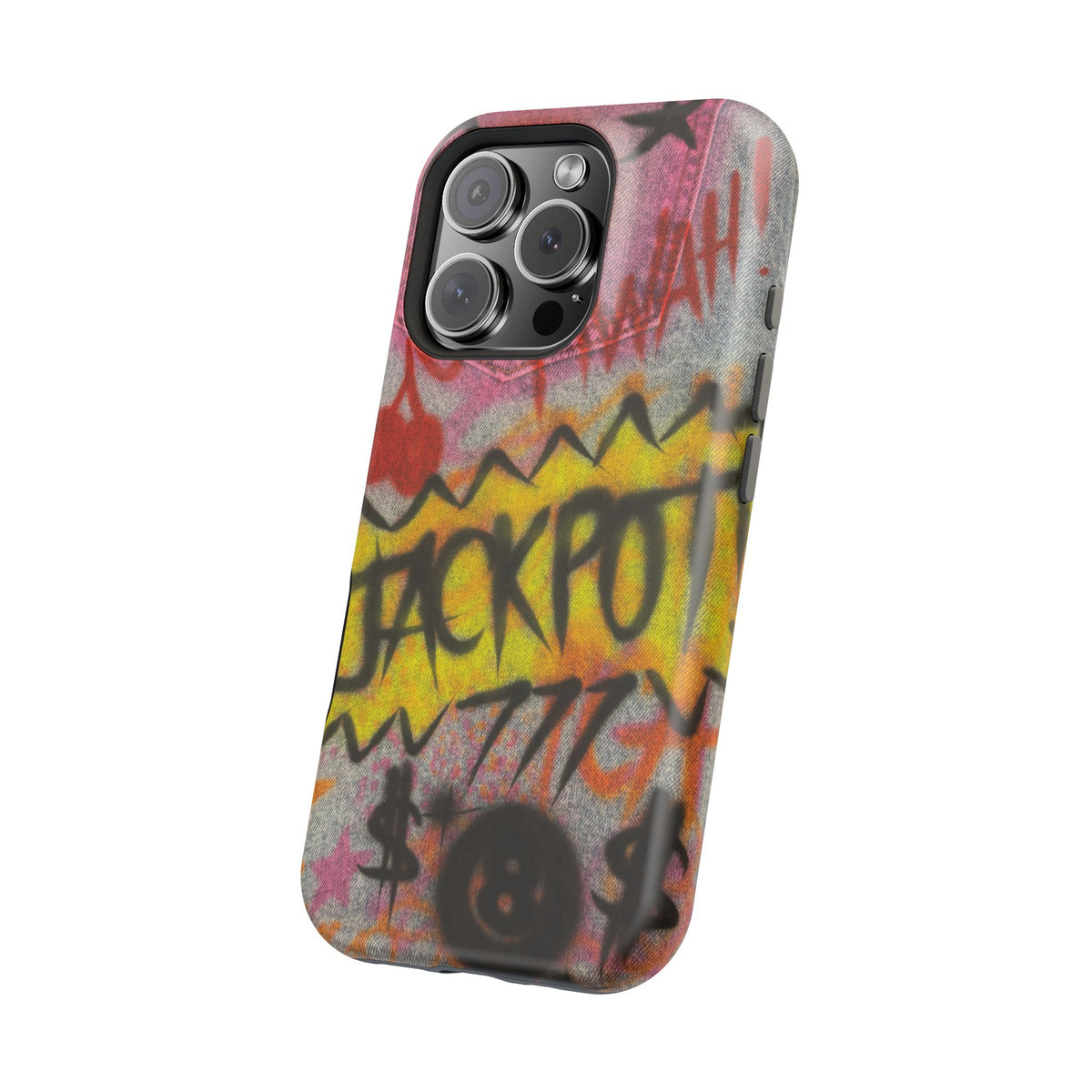 MagSafe "JACKPOT!" airbrush iPhone case