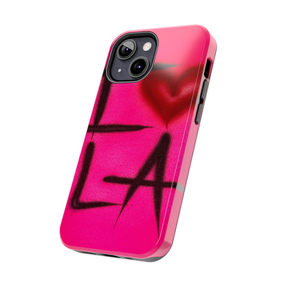 "I <3 LA" airbrush iPhone case